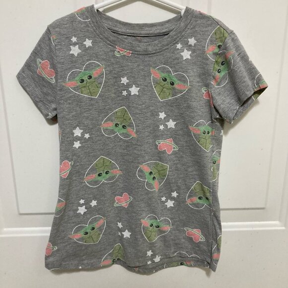 Star Wars Other - Star Wars Baby Yoda Heart Grogu Tee Girls 7/8 MUST BE BUNDLED, MARKED DOWN